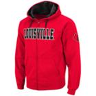 Men's Louisville Cardinals Fleece Hoodie, Size: Xxl, Dark Red