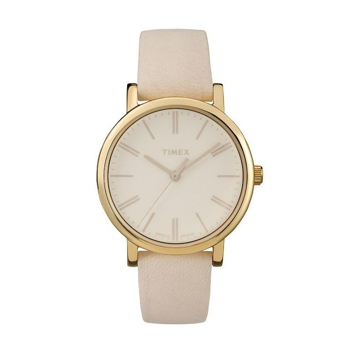 Timex Women's Originals Tonal Leather Watch - Tw2p96200jt, Size: Medium, Brown