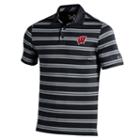 Men's Under Armour Wisconsin Badgers Striped Performance Polo, Size: Large, Multicolor
