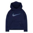 Boys 4-7 Nike Therma Pullover Hoodie, Size: 5, Dark Blue