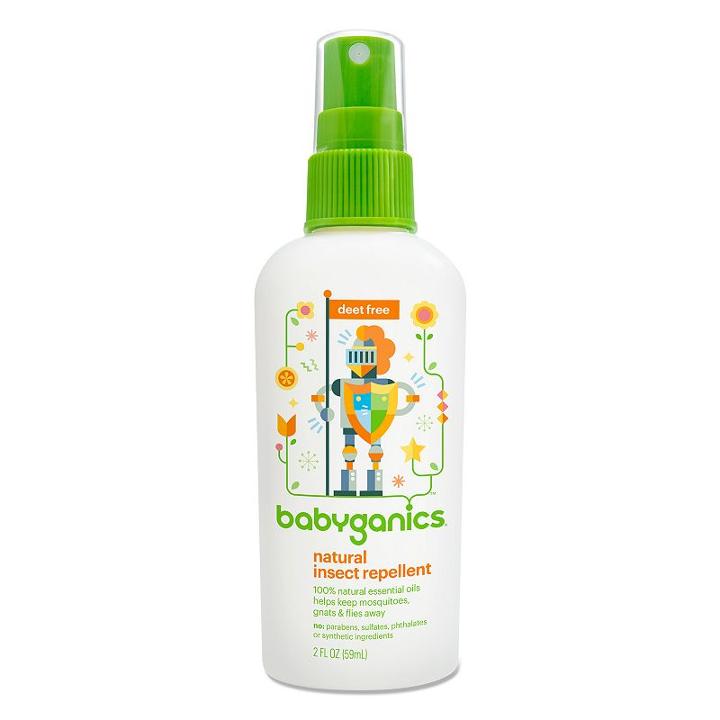 Babyganics 2-oz. Deet-free Insect Repellent, White