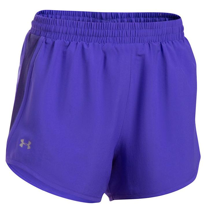 Women's Under Armour Speed Stride Shorts, Size: Xs, Lt Purple
