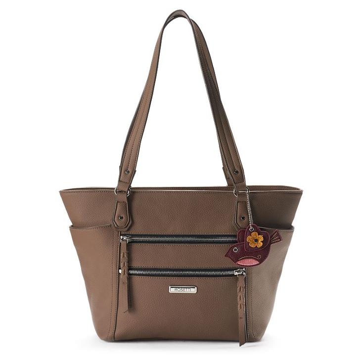 Rosetti Double Handle Tote, Women's, Med Brown