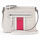 Dana Buchman Gracie Crossbody Bag, Women's, Light Pink