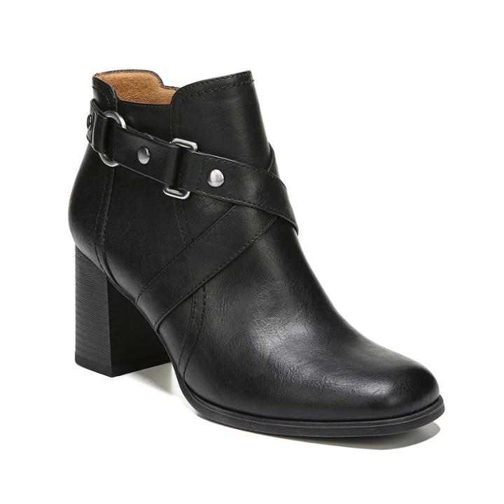 Naturalsoul By Naturalizer Coco Women's High Heel Boots, Size: Medium (8), Black