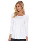 Women's Woolrich First Forks Scoopneck Tee, Size: Medium, White