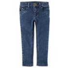 Girls 4-8 Carter's Woven Jeggings, Size: 6x, Blue Other