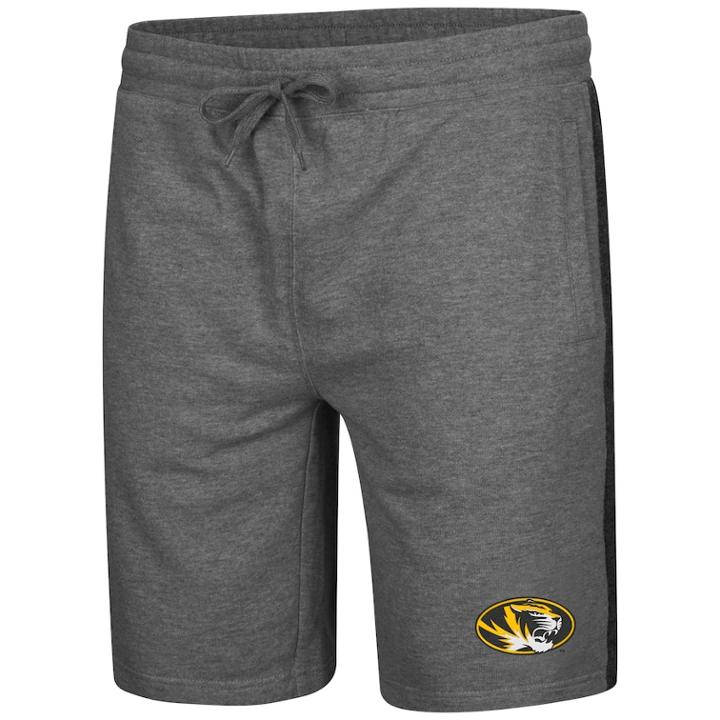 Men's Colosseum Missouri Tigers Sledge Ii Terry Shorts, Size: Xl, Dark Grey