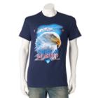 Men's Searing Eagle Tee, Size: Small, Blue (navy)