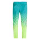 Girls 4-6x Nike Dri-fit Skinny-fit Wave Stripe Leggings, Girl's, Size: 4, Med Green
