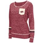 Women's Campus Heritage Arkansas Razorbacks Homies Tee, Size: Large, Dark Red