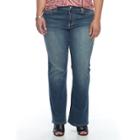 Plus Size Apt. 9&reg; Embellished Bootcut Jeans, Women's, Size: 22 W, Med Blue