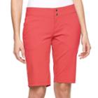 Women's Columbia Zephyr Heights Bermuda Shorts, Size: 16, Light Pink