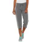 Women's Tek Gear&reg; Core Lifestyle Capris, Size: Medium, Med Grey