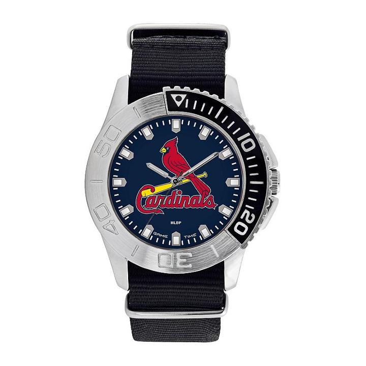 Men's Game Time St. Louis Cardinals Starter Watch, Black