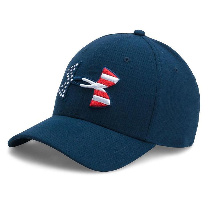 Men's Under Armour Americana Logo Hat, Size: L/xl, Dark Blue