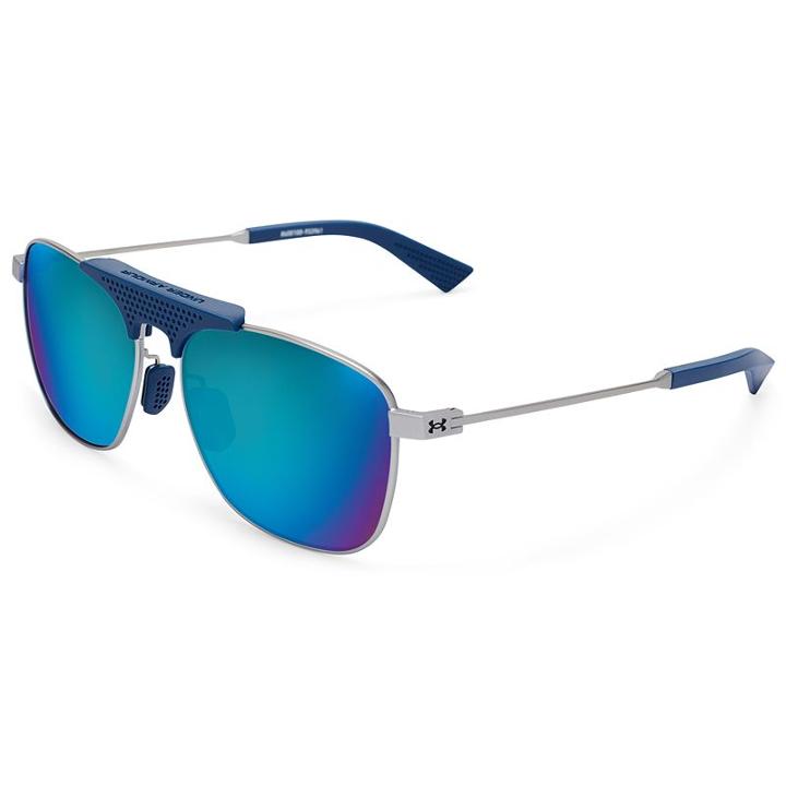Men's Under Armour Rally Aviator Sunglasses, Blue