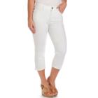 Women's Lee Frenchie Easy Fit Capri Jeans, Size: 18 Avg/reg, White