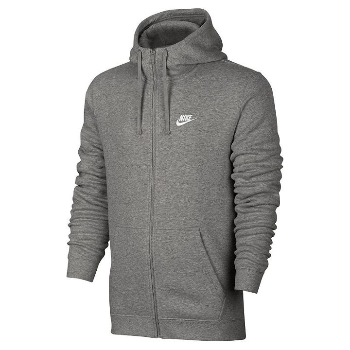 Men's Nike Club Fleece Hoodie, Size: Xxl, Grey Other