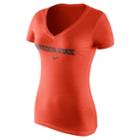 Women's Nike Oregon State Beavers Wordmark Tee, Size: Large, Orange