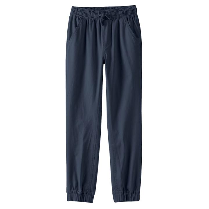 Boys 6-20 Chaps Performance Jogger Pants, Size: 4-5, Blue (navy)