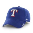 Adult '47 Brand Texas Rangers Clean Up Hat, Women's, Blue