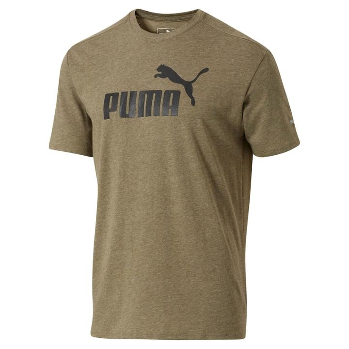 Boys 8-20 Puma Logo Tee, Size: Medium, Green