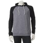 Men's Urban Pipeline&reg; Colorblock Hoodie Tee, Size: Xxl, Black