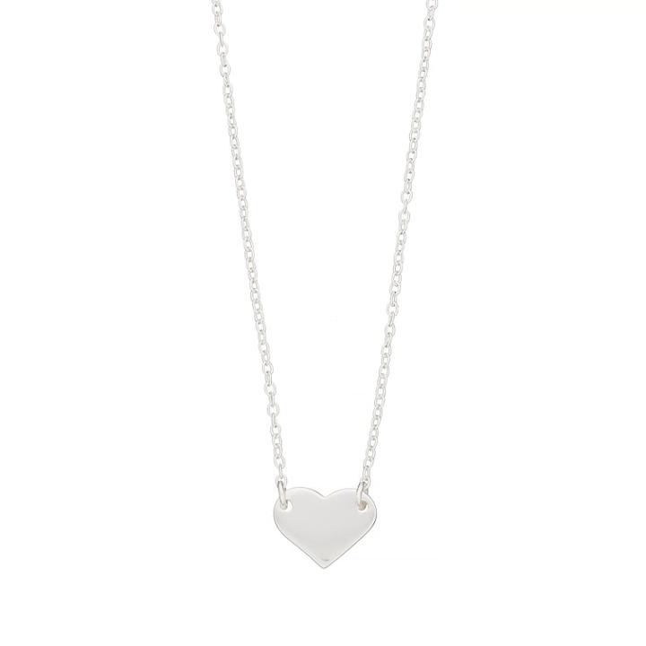 Love This Life Sterling Silver Heart Pendant Necklace, Women's