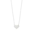 Love This Life Sterling Silver Heart Pendant Necklace, Women's