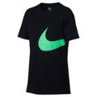 Boys 8-20 Nike Logo Tee, Boy's, Size: Xl, Grey (charcoal)