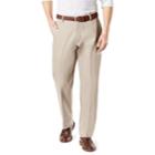 Men's Dockers&reg; Signature Khaki Lux Classic-fit Stretch Pants D3, Size: 44x30, Lt Beige