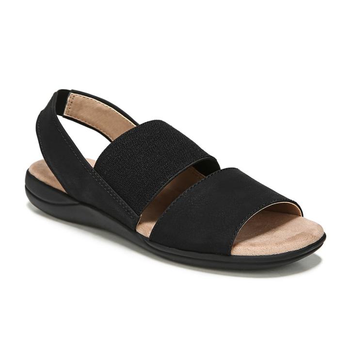 Lifestride Easily Women's Sandals, Size: Medium (9.5), Black