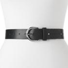 Women's Sonoma Goods For Life&trade; Embossed Belt, Size: Xxl, Black
