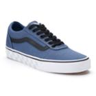 Vans Ward Check Foxing Men's Skate Shoes, Size: Medium (11), Med Blue