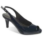 Lifestride Teller Women's Slingback Dress Heels, Size: 5.5 Med, Blue (navy)