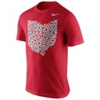 Men's Nike Ohio State Buckeyes Resonator Tee, Size: Xl, Med Red