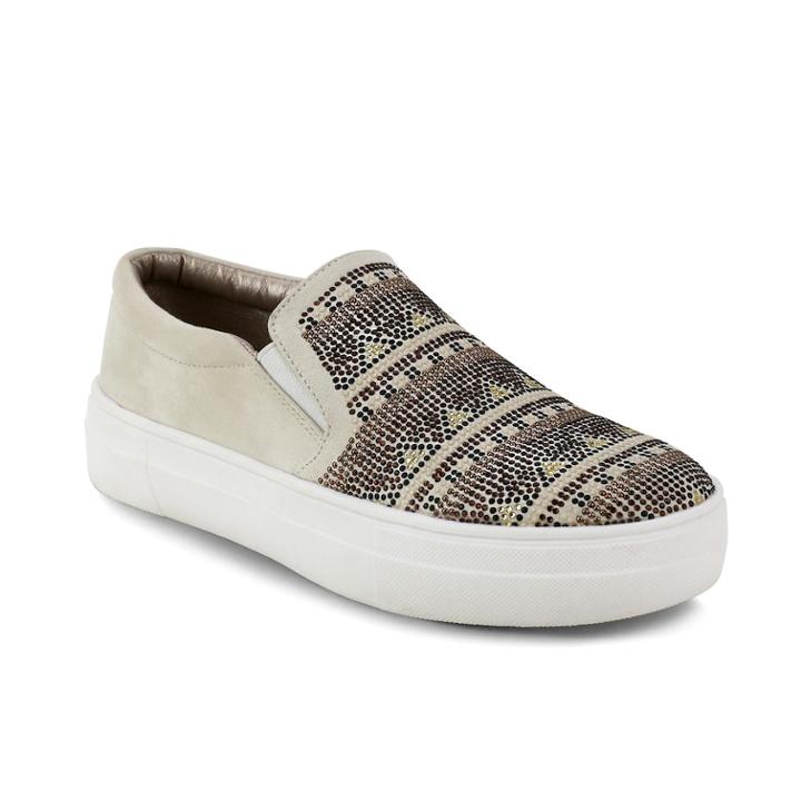Olivia Miller Greenvale Women's Sneakers, Size: 6.5, Natural