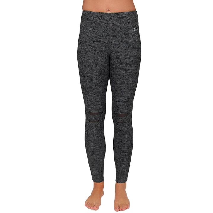 Women's Skechers Slash Leggings, Size: Large, Grey
