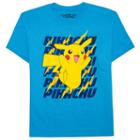 Boys 8-20 Pokemon Pikachu Tee, Size: Small, Brt Blue