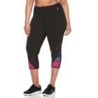 Plus Size Fila Sport&reg; Workout Crop Leggings, Women's, Size: 3xl, Multicolor
