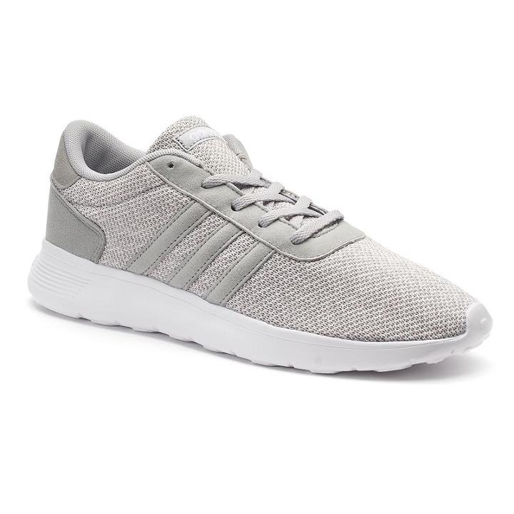 Adidas Lite Racer Girls' Athletic Shoes, Girl's, Size: 6, Silver