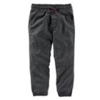 Boys 4-8 Oshkosh B'gosh&reg; Canvas Jogger Pants, Boy's, Size: 4, Grey