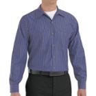 Big & Tall Red Kap Striped Work Shirt, Men's, Size: 4xb, Multicolor