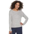 Women's Sonoma Goods For Life&trade; Crewneck Sweatshirt, Size: Medium, Med Grey
