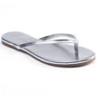 Lc Lauren Conrad Women's Flip-flops, Size: 6, Silver