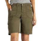 Women's Lee Diana Bermuda Shorts, Size: 12 Avg/reg, Green Oth
