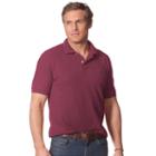 Men's Chaps Solid Pique Polo, Size: Xxl, Red
