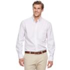 Big & Tall Izod Essential Regular-fit Tattersall Button-down Shirt, Men's, Size: Xl Tall, Light Pink