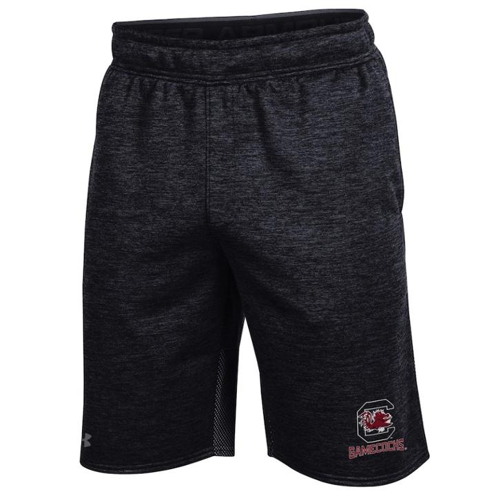Men's Under Armour South Carolina Gamecocks Tech Shorts, Size: Medium, Black